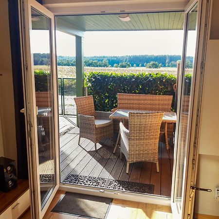 Kleines Ferienhaus Am Feldrand Malchow  Esterno foto