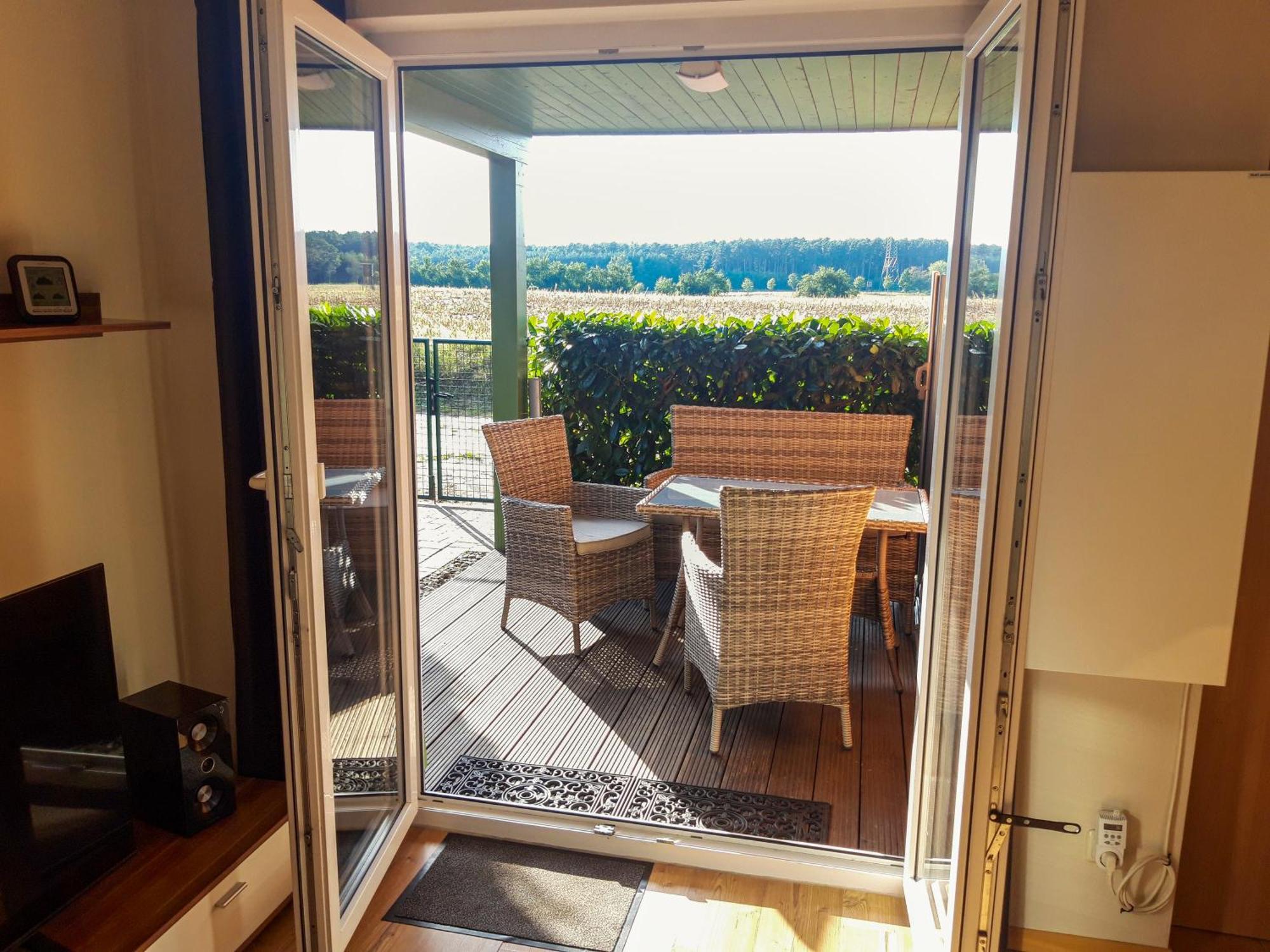 Kleines Ferienhaus Am Feldrand Malchow  Esterno foto